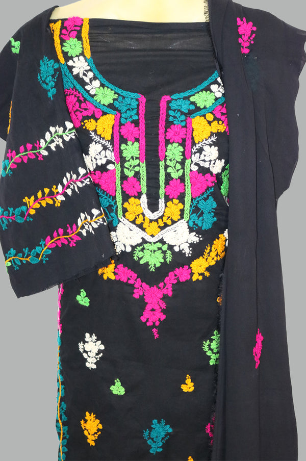 Kashmiri Tanka Black 4