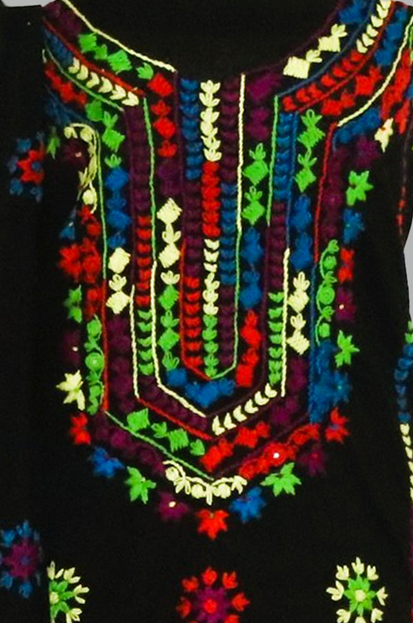 Kashmiri Tanka Black
